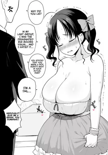 Basuto saizu no gyaku saba shinkoku ga barete P-san ni oshioki sekkusu o kime rareru naga chichi chika aidoru | 長乳地下偶像謊報小了胸部尺寸露餡後被制作人做愛懲處