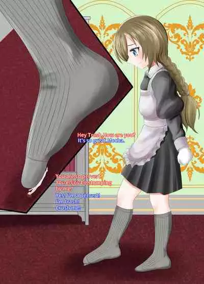 Chiisaku Natte Maid ni Fundemorau Hanashi | A story about being small and having a maid step on you