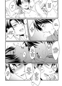 (Chousa Heidan no Renai Jijou 2 R18) [UNAP! (Maine)] Kare to Kare no Renai Jijou (Shingeki no Kyojin) [English] [MOY Moe Scanlations]