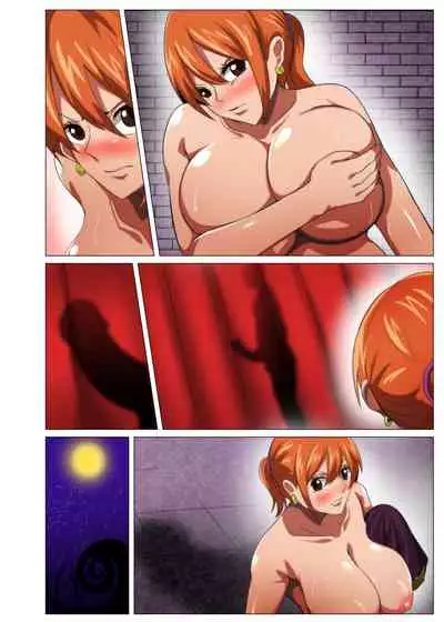 [Q Doujin] Bakunyuu Dorobouneko ga Yuureisen de Hamegurui | A Big Breasted Thief Gets Fucked Crazy On a Ghost Ship (One Piece) [English] {Doujins.com}