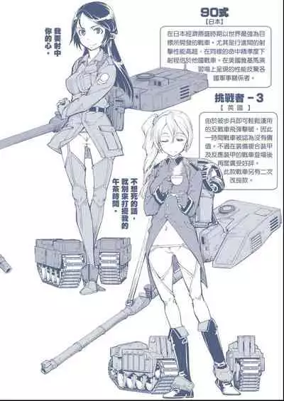 [Suzuki Kyoutarou] Tancolle - Battle Tank Girls Complex | 戰車娘收藏 [Chinese] [Digital(BOOKWALKER & DLsite)]