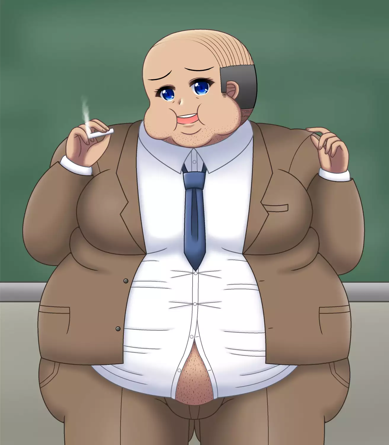 I will love my girlfriend even if she becomes a bald dad | Ore no Kanojo ga Hagedebuoyaji ni Natte mo Aishitai