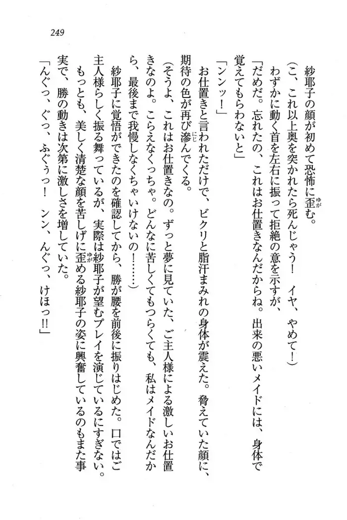 メイドなります ! ~おしおき