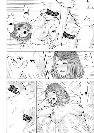 [Icelatte] Seitraishi ni Jirasare Tsuzuketa Tsuma ~Otto ni wa Ienai Nureiki Massage 1-3 | A Wife who Gets Teased Continually by a Masseur ー A Massage that Makes Me Cum Behind My Husband’s Back 1-3 [English]