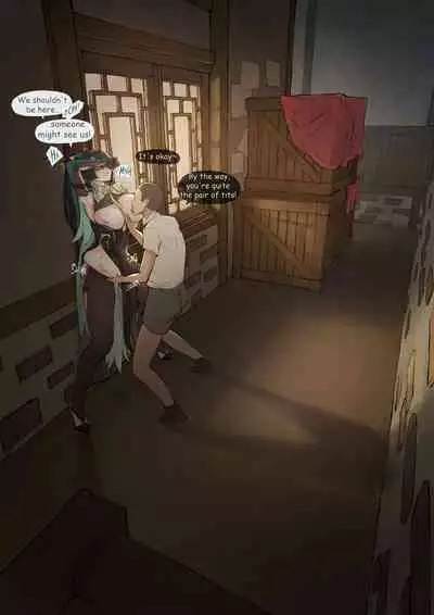 [Frozenspiderlily][Frzspiderlily] Xianyun - Back alley(text) | 閑雲 - 后巷 (Genshin Impact) [无修] [English]