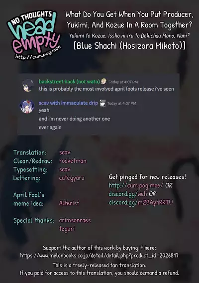 Yukimi to Kozue, Issho ni Iru to Dekichau Mono, Nani? | What Do You Get When You Put Producer, Yukimi And Kozue In A Room Together?