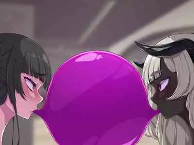 夢(?)の中なら何でもOKサキュバスお姉さんを膨らませたり膨らまされたり