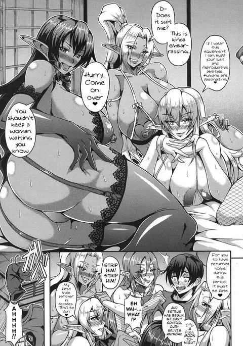 Elf Harem no Mori to Kozukuri Keiyaku | Baby-making contract with a harem of forest elves