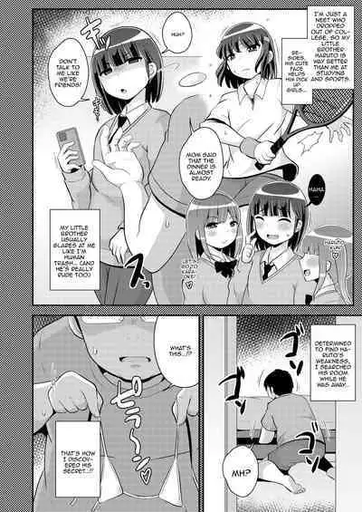 [CHINZURI BOP (Chinzurena)] Namaiki Otouto no Seinou o Konekurimawashita Mesu ni Suru Hon | A Book About How I Made My Cocky Little Brother My Bitch By Stirring Up His Prostate [English] {Doujins.com} [Digital]