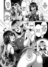 [Ikeshita Maue] Shokushu-san to Yuusha-kun ~Nazo no Kinsho de Seitenkan!?~ | Tentacle-san and Hero-kun - Gender Bending Through the Mysterious Forbidden Book?! (COMIC Unreal 2018-08 Vol.74) [English] [desudesu] [Digital]