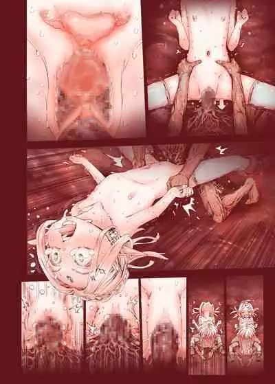 Daraku no Majo ~Shounen Yuusha to Tsurupeta Elf wa Ika ni Shite Majo ni Yabureta ka