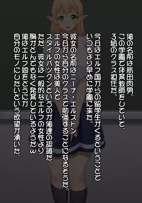 Junshin na Elf no Ryuugakusei ni H na Koto o Oshieyou!