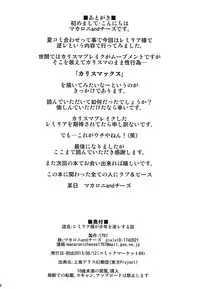 (C84) [1787 (Macaroni and Cheese)] Remilia-sama ga Shounen wo Gakure suru Hanashi (Touhou Project)