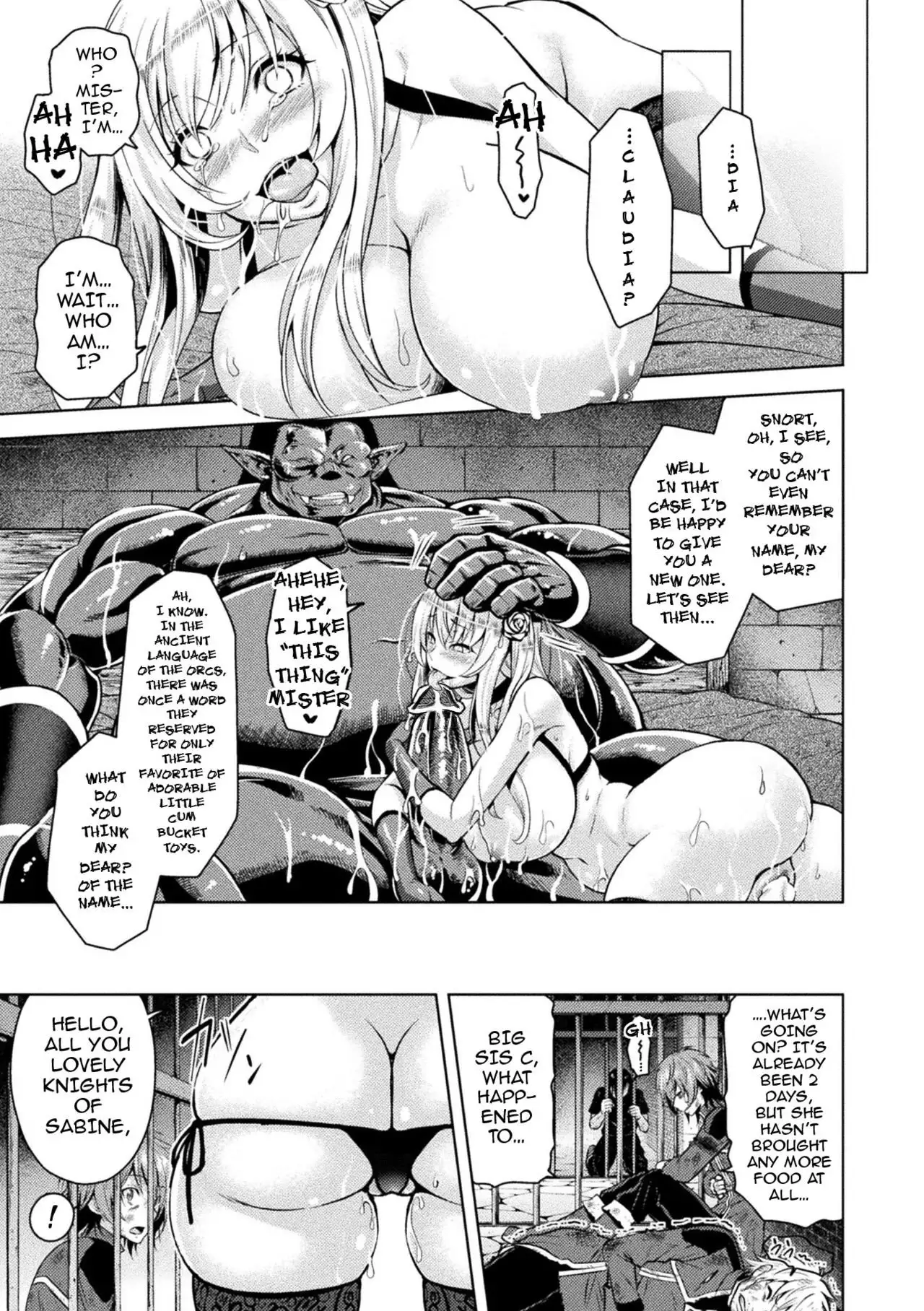 Yamada Gogogo] Erona ~The Fall of a Beautiful Knight Cursed with the Lewd Mark of an Orc~ Ch. 3