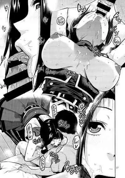 (C96) [Aimasutei (Fumitsuki Yuu)] Azusa-san ga Te to Kuchi dake de Shite Kureru Hon | Azusa-san Only Uses Her Hands and Mouth (THE IDOLM@STER) [English] [korafu + head empty]