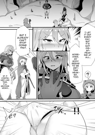 Futanari-ka shite Level o Suwareru Onna Kishi | Futanari Knightess Gets Level Drained