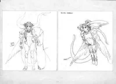 ALICESOFT ORION SCRIBBLES with CROQUIS ULTIMATE EDITION VOL.1 織音計画特別版 ラフ画集