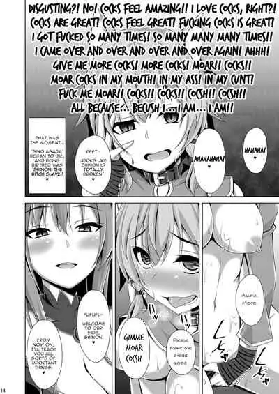 [Imitation Moon (Narumi Yuu)] Cool na Kanojo wa Mou Ore ni wa Hohoende kurenai... | The Cool Girl Doesnt Smile At Me Anymore... (Sword Art Online) [English] [Netorare Nation] [Digital]