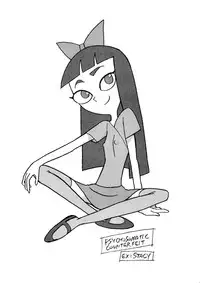 [Union Of The Snake (Shinda Mane)] Psychosomatic Counterfeit Ex: Stacy (Phineas and Ferb)