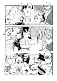 (Douyara Deban no Youda! 12) [Kometubu (Rittiri)] Kazehiki Kacchan to Boku no Koubousen | The Battle Between Sick Kacchan and Me (Boku no Hero Academia) [English]