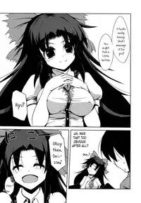 (Reitaisai 9) [Daiginjou Masshigura (Doburocky)] Okuu-chan no Oppai wo Funifuni Hon | The Book of Fondling Okuu-chan's Breasts (Touhou Project) [English] [Rinruririn]