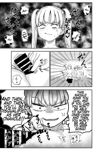 Seiyoku no Tsuyoi Futanari o Neechan no Tame ni Joji o Saimin Yūkai Shitekimashita | I Hypnotized And Abducted A Middle School Girl To Sate My Futanari Onee-chan's Strong Sexual Desires