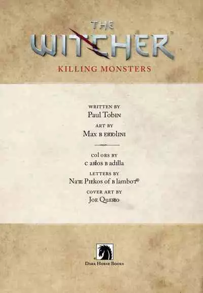 [Paul Tobin, Max Bertolini]The_Witcher_Killing_Monsters