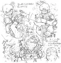 [8 no Ji Club (Hyou)] Blog Sketches - part 2 (Sailor Moon Story)