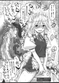 (C78) [Ankoku-Bousougumi (Ainu Mania)] Shousha na Maid-san wa Mita…! …Tometa…!! Sankashita…Dato…！？w (Touhou Project)