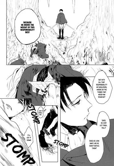 (SUPERKansai20) [Bodatto (Kirishima)] Heichou no Hikidashi | Captain's Drawer (Shingeki no Kyojin) [English] [Wings of K&C]