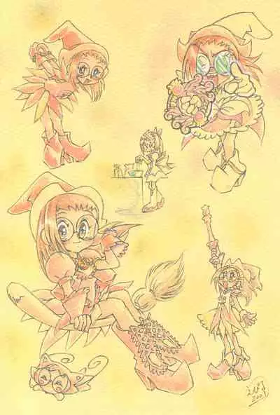 (C60) [Unknown (Kumata Katsumi, Sakakibara Bieru)] Hazukicchi Project (Ojamajo Doremi)