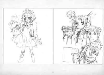 ALICESOFT ORION SCRIBBLES with CROQUIS ULTIMATE EDITION VOL.4 織音計画特別版 ラフ画集