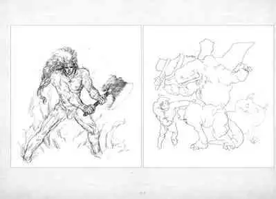 ALICESOFT ORION SCRIBBLES with CROQUIS ULTIMATE EDITION VOL.1 織音計画特別版 ラフ画集