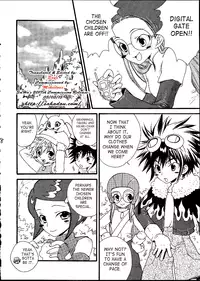 [Guru Guru Margarine (Asahiya Butter)] Fushigi Na Peach Pie (Digimon Adventure 02) [English] [SaHa]