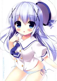 (C88) [Watakubi (Sasai Saji)] Chino-chan to Natsukaze (Gochuumon wa Usagi desu ka?) [Chinese] [脸肿汉化组]