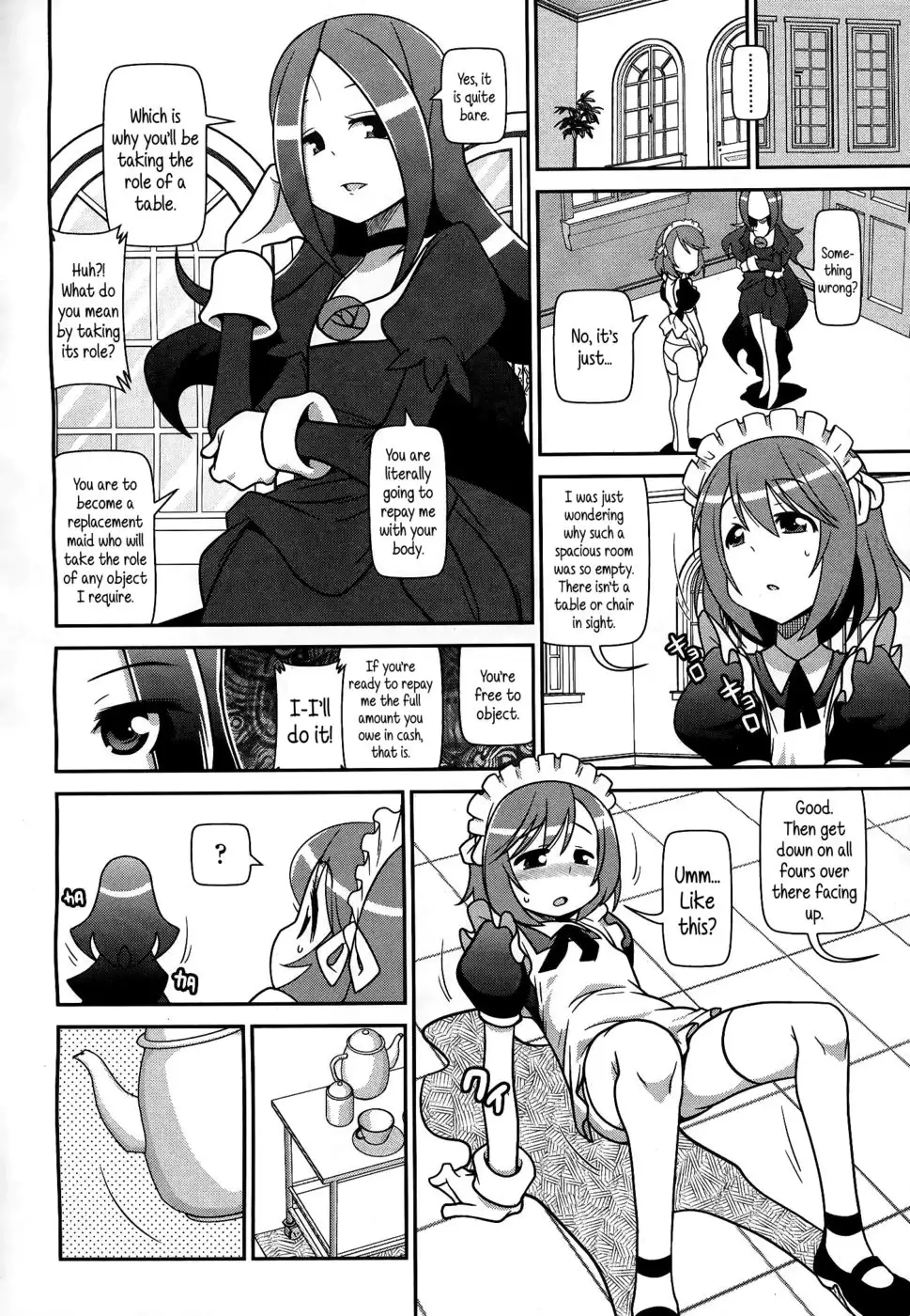 Repaying With My Body As A Replacement Maid