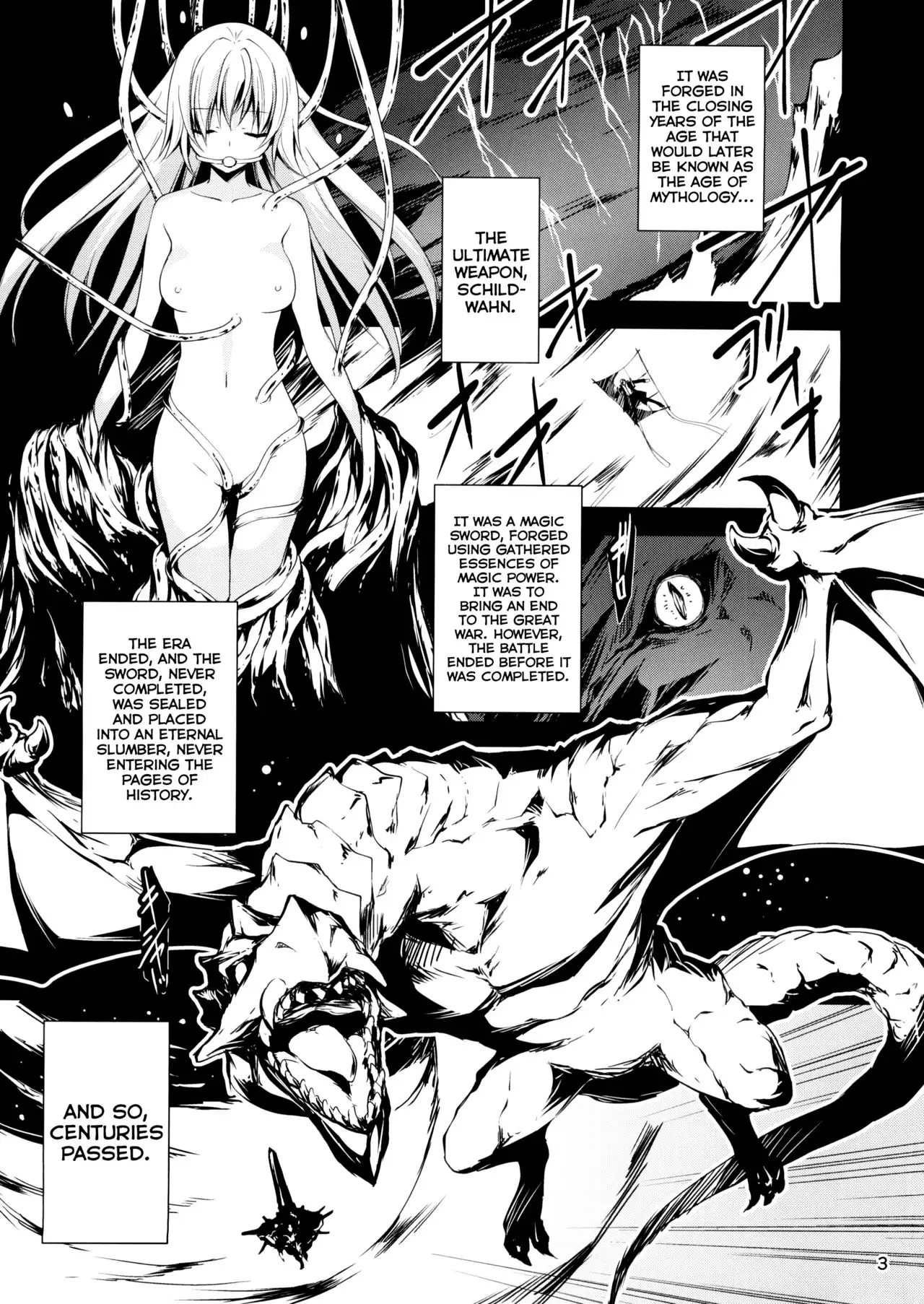 Kuro no Riiman to Maken Schildawahn | The Salaryman in Black and Schildwahn, the Magic Sword