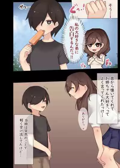 (futa-works) Seiyoku o osae rarenai ane ni toshishita otōto ga teisō o ubawa reru hanashi