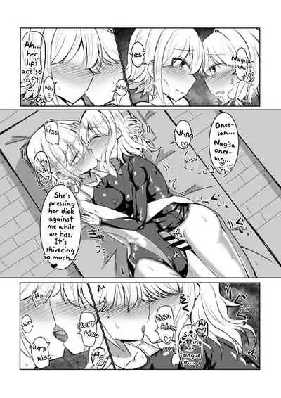 [Shimau Seisakujo (Shimau Sorine)] Futanari Onnanoko ga Kyouei Mizugi no Onee-san to Ecchi suru Hon | A Book Where a Futanari Girl Gets Naughty With an Onee-san While Wearing a Swimsuit [English] [Erokawa_senpai]