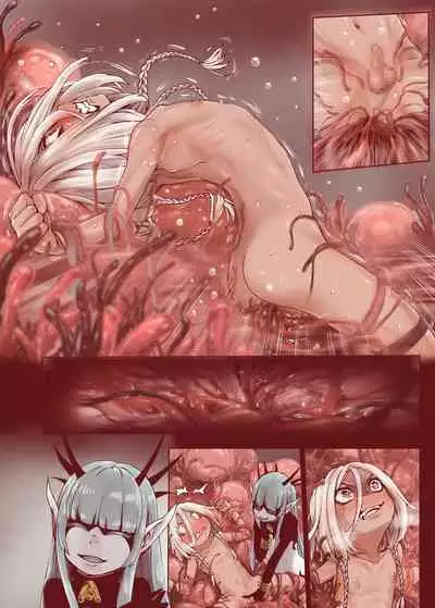 Daraku no Majo ~Shounen Yuusha to Tsurupeta Elf wa Ika ni Shite Majo ni Yabureta ka