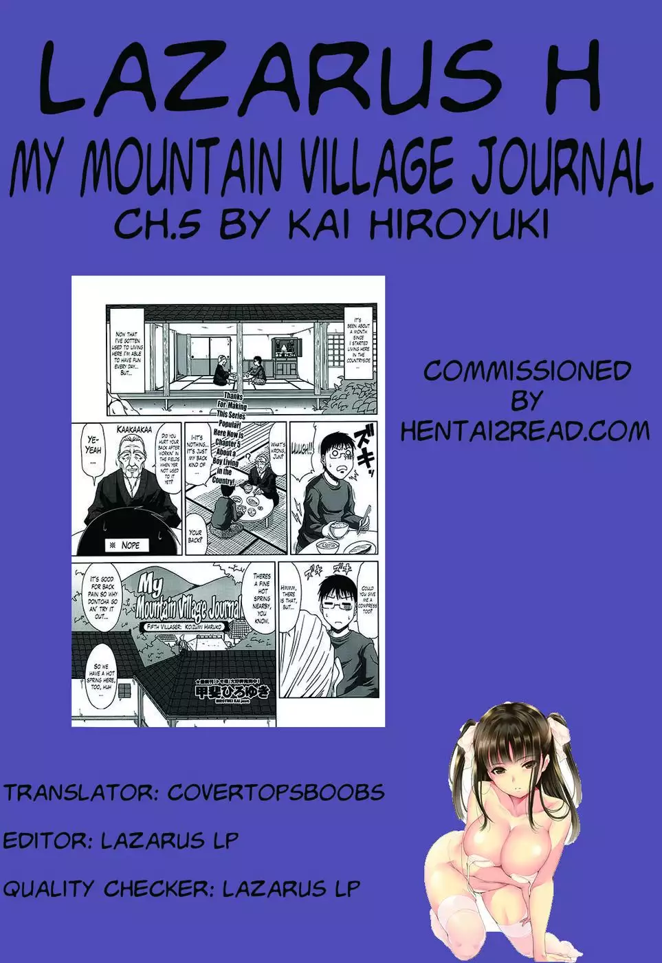 My Mountain Village Journal Chapter 5