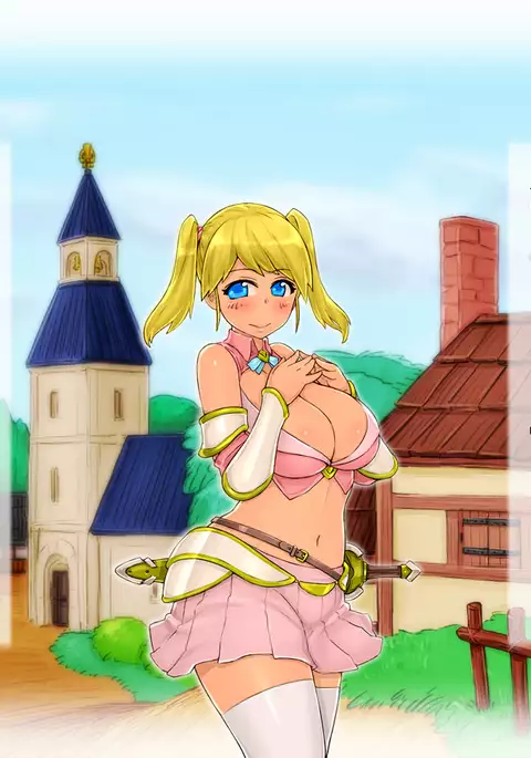 Kyonyuu no Onna Kishi-san to Ninmuchuu ni……