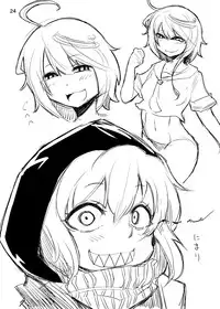 [Triple Konnyaku Typhoon (Hosoi Kouzou, magifuro Konnyaku, Miyoshi)] Shinkai Seikan no Mura ni Futanari Sensui Kanmusu ga Semekonde kuru nante... (Kantai Collection -KanColle-) [Digital]