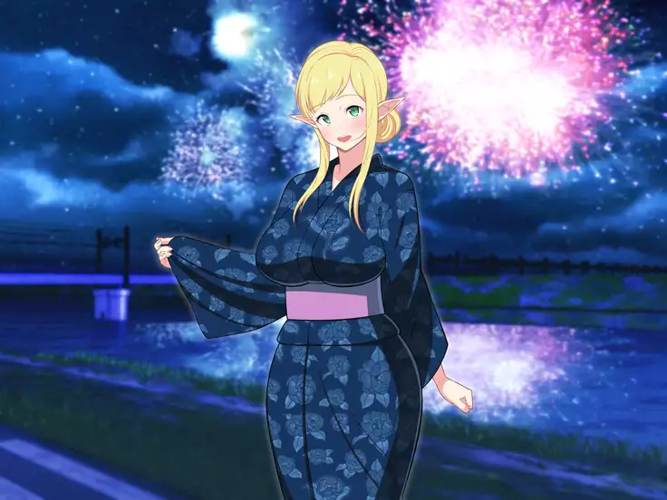 Ryuugakusei wa Dosukebe Bakunyuu JK Elf!