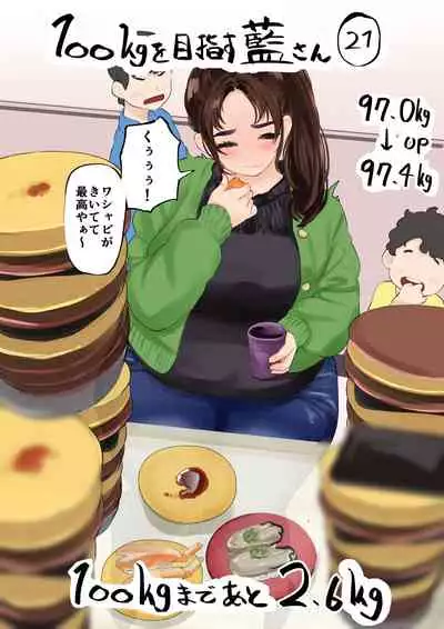 Ai Gains 10kg in 100 Days + Ai aims for 100kg