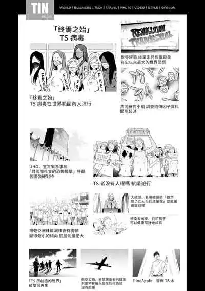 [Shiki Takuto] TS Revolution <Saishuuwa> (COMIC Mugen Tensei 2022-04) [Chinese] [熊咲漢化組] [Digital]