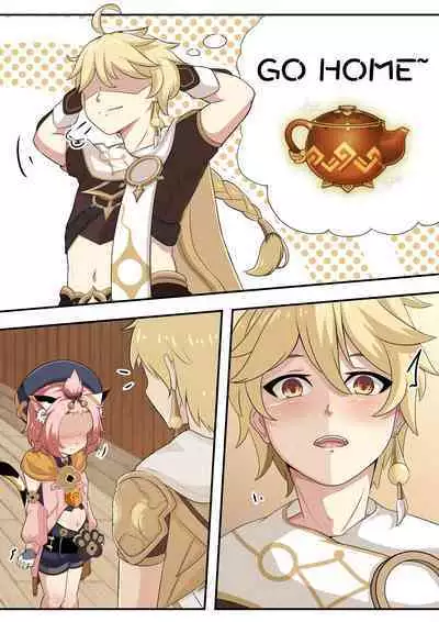 [Yamazaki Ginryu] Diona to no Nichijou -Mondai Hen- | 与迪奥娜的日常 -问题篇- (Genshin Impact) [Chinese] [Decensored]