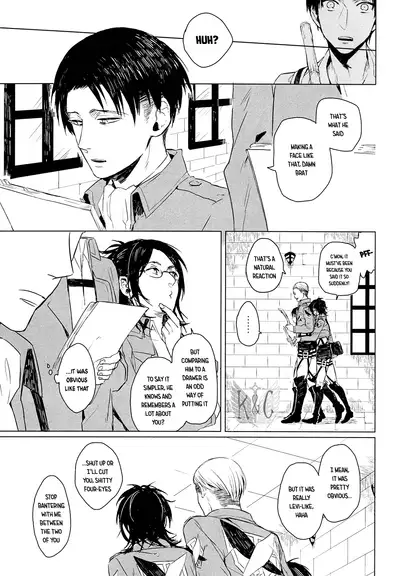 (SUPERKansai20) [Bodatto (Kirishima)] Heichou no Hikidashi | Captain's Drawer (Shingeki no Kyojin) [English] [Wings of K&C]