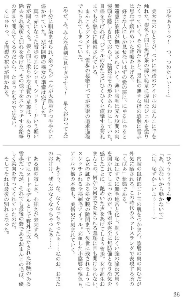 Introduction to art history of nude model Yukiho