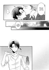 (Chousa Heidan no Renai Jijou 2 R18) [UNAP! (Maine)] Kare to Kare no Renai Jijou (Shingeki no Kyojin) [English] [MOY Moe Scanlations]